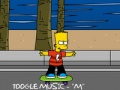 Joc Bart Simpson Skateboarding  en línia