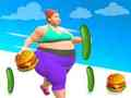 Joc Cursa de calories Muscle Girl  en línia