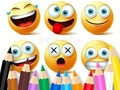 Joc Llibre per pintar: Emoji divertit  en línia