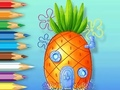 Joc Llibre per pintar: Pineapple-House  en línia