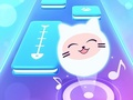 Joc Gat de música! Joc Piano Tiles 3D  en línia