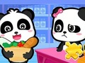 Joc Trencaclosques: Baby Panda Supermarket  en línia