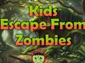 Joc Els nens escapen dels zombis  en línia