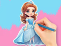 Joc Llibre per pintar: Princesa Chibi  en línia