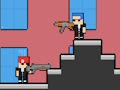 Joc Noobwars vermell i blau  en línia