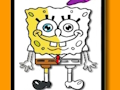 Joc Bob Esponja per pintar aventura  en línia