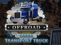 Joc Camió de transport de càrrega tot terreny  en línia