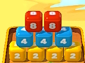Joc Chain Cube 2048: joc de combinació 3D  en línia