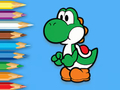 Joc Llibre per pintar: Yoshi Fishing Time  en línia