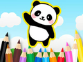 Joc Llibre per pintar: Cute Panda  en línia