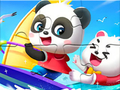 Joc Trencaclosques: Baby Panda Sailing  en línia