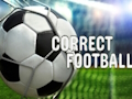 Joc Futbol correcte  en línia