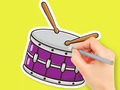 Joc Llibre per pintar: Star Drum  en línia