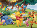 Joc Trencaclosques: la festa de Winnie The Pooh  en línia