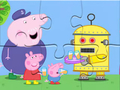 Joc Trencaclosques: Peppa Robot  en línia