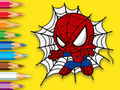 Joc Llibre per pintar: Baby Spiderman  en línia