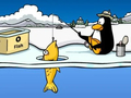 Joc Club Penguin: pesca en gel  en línia