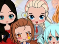 Joc Nines Chibi Estrelles Ocultes  en línia