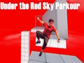 Joc Sota el cel vermell Parkour  en línia
