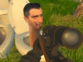 Joc Sniper vs Skibidi WC  en línia