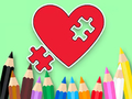 Joc Llibre per pintar: BTS Heart Jigsaw  en línia