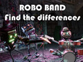 Joc Robot Band - Troba les diferències  en línia
