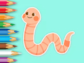 Joc Llibre per pintar: Cute Bug  en línia