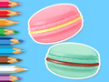 Joc Llibre per pintar: Macaron  en línia
