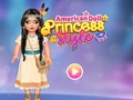 Joc Nina americana a l'estil princesa  en línia