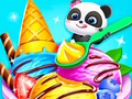 Joc Camió de gelats Baby Panda  en línia