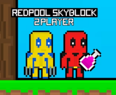 Joc Redpool Skyblock 2 jugador  en línia