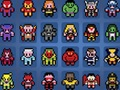 Joc Imatges per números Superherois  en línia