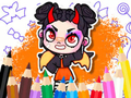 Joc Llibre per pintar: Avatar World Cute Devil  en línia