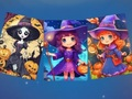 Joc Esgarrifós trencaclosques de Halloween  en línia