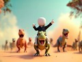 Joc Stickman: Dinosaur Arena en línia
