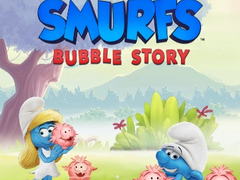 Joc Història dels Barrufets Bubble Shooter  en línia