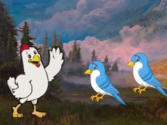 Joc Gallina Coneix l'amic  en línia