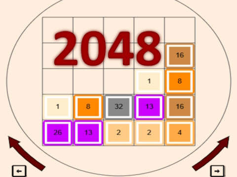 Joc 2048  en línia