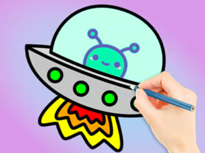 Joc Llibre per pintar: Galaxy Wander  en línia