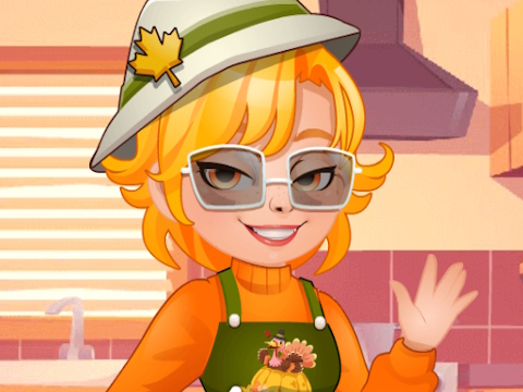 Joc Cupcake d'acció de gràcies de la cuina de Roxie  en línia