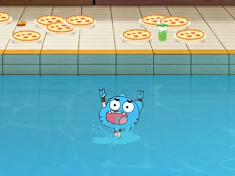 Joc El sorprenent món de la festa de la piscina de Gumball en línia