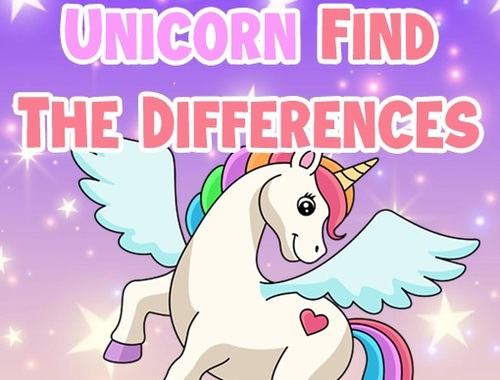 Joc Unicorn Troba les diferències  en línia