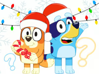 Joc Quiz per a nens: Bluey Christmas Quiz  en línia