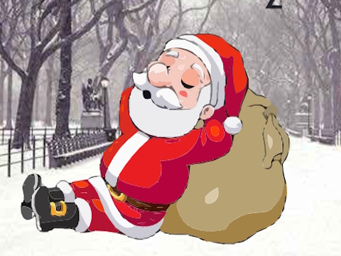 Joc Desperta el Pare Noel adormit  en línia