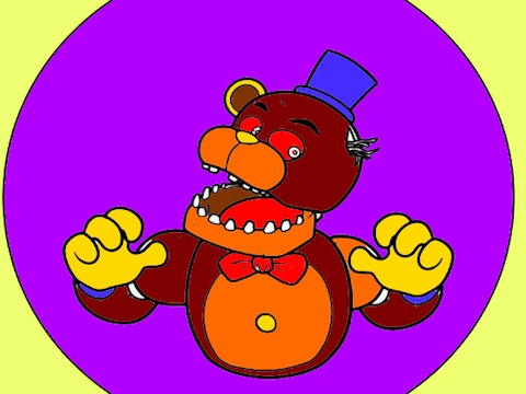 Joc FNAF Llibre per pintar  en línia