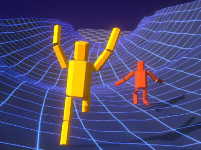 Joc Ragdoll Runner: corre, però no trenquis!  en línia