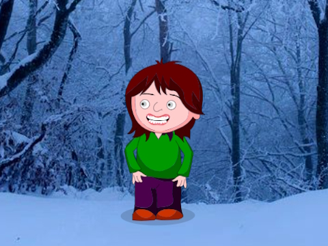 Joc La nena petita es va escapar de l'illa de Nadal  en línia