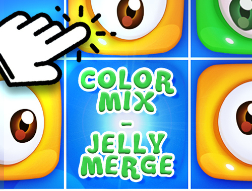 Joc Barreja de colors - Jelly Merge  en línia