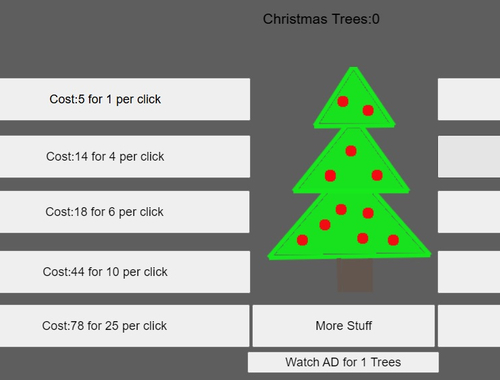 Joc Arbre de Nadal Clicker  en línia