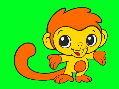 Joc Simpàtics animals per pintar  en línia